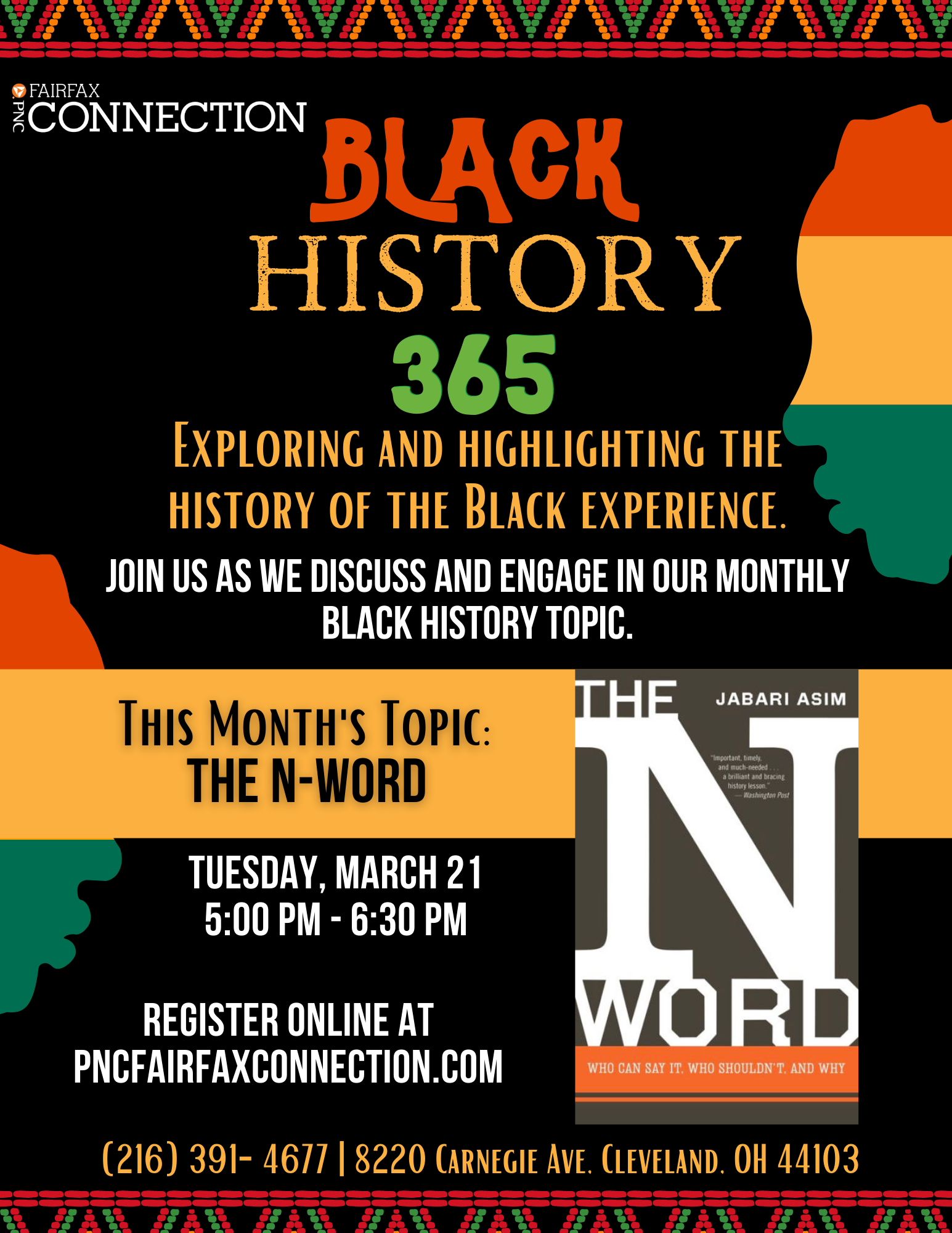 Black History 365 (LIVE) PNC Fairfax Connection