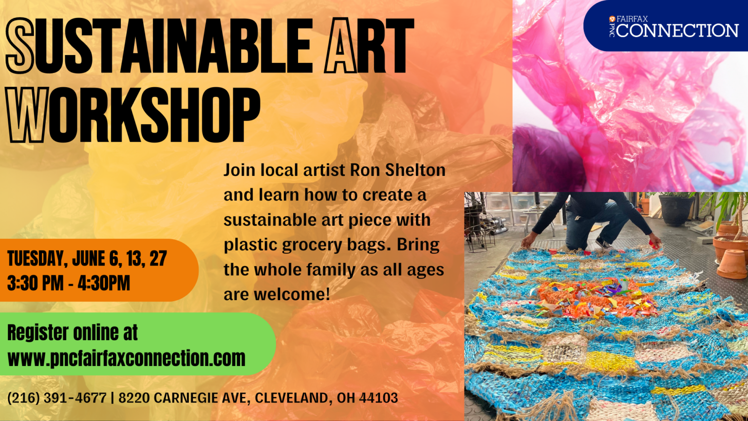 Sustainable Art (LIVE) PNC Fairfax Connection