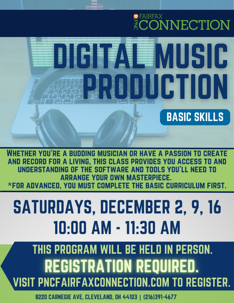 Digital Music Recording and Production Basic Skills (LIVE) PNC Fairfax Connection